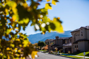 An Albuquerque neighborhood where spring maintenance may be done on ACs